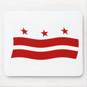 Mousepad Bandeira de Washington D.C.