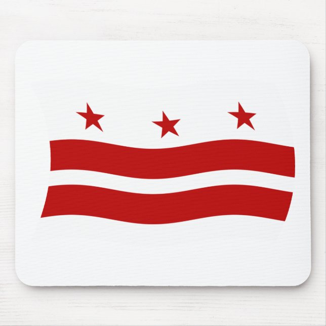 Mousepad Bandeira de Washington D.C. (Frente)