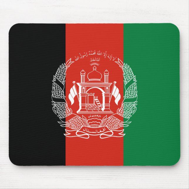 Mousepad Bandeira do Afeganistão (Frente)