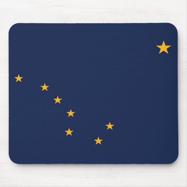 Mousepad Bandeira do Alasca, EUA (Frente)