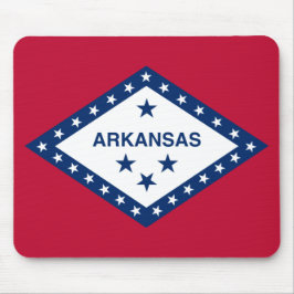 Mousepad Bandeira do Arkansas