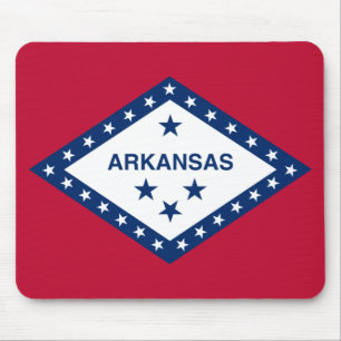 Mousepad Bandeira do Arkansas