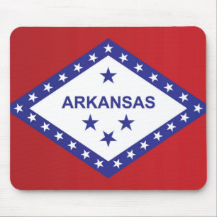Mousepad Bandeira do Arkansas, EUA