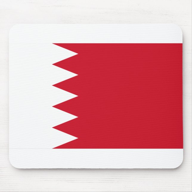 Mousepad Bandeira do Bahrein (Frente)