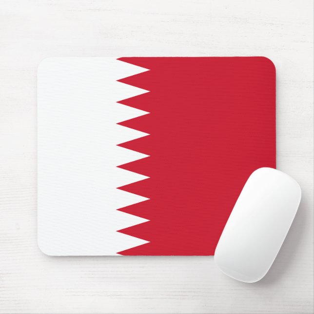 Mousepad Bandeira do Bahrein (Com mouse)