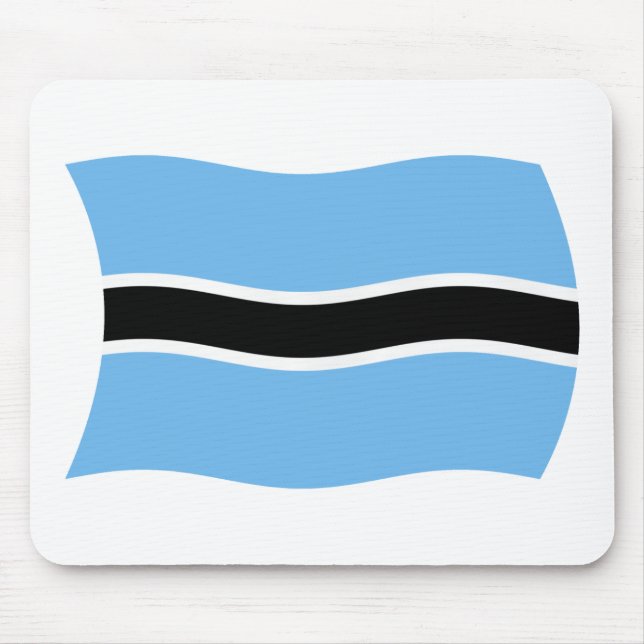 Mousepad Bandeira do Botsuana (Frente)