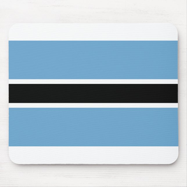 Mousepad Bandeira do Botsuana (Frente)