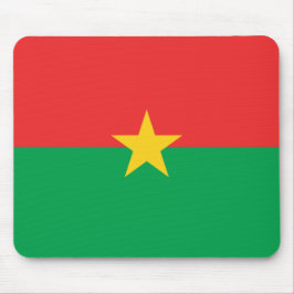 Mousepad Bandeira do Burkina Faso