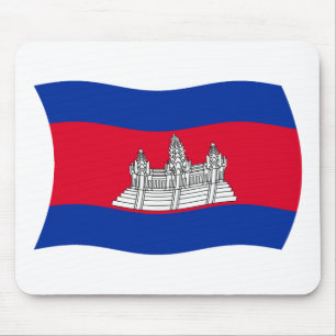 Mousepad Bandeira do Camboja