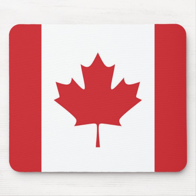 Mousepad Bandeira do Canadá (Frente)