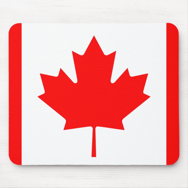 Mousepad Bandeira do Canadá (Canadá) (Frente)