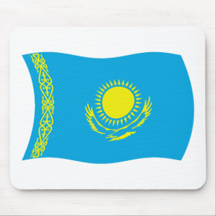 Mousepad Bandeira do Cazaquistão