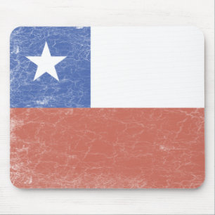 Mousepad Bandeira do Chile afligida