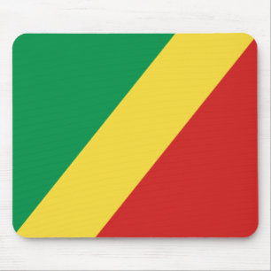 Mousepad Bandeira do Congo-Brazzaville