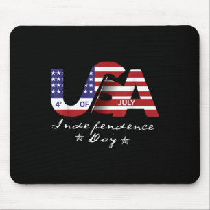 Mousepad Bandeira do Dia Memorial em Dificuldade Militar _