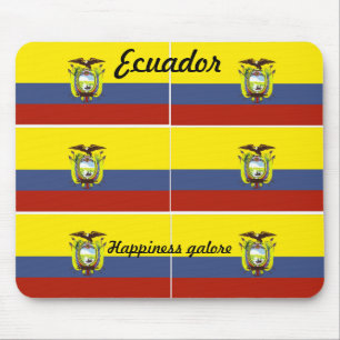 Mousepad bandeira do ecuadorian