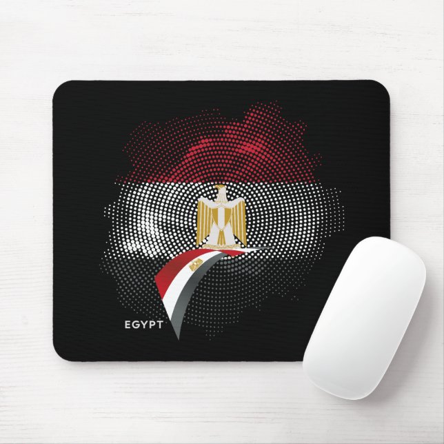 Mousepad bandeira do Egito (Com mouse)