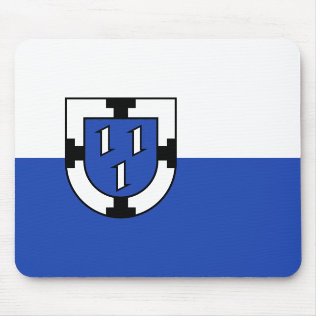 Mousepad bandeira do emblema da cidade de Bottrop símbolo d (Frente)