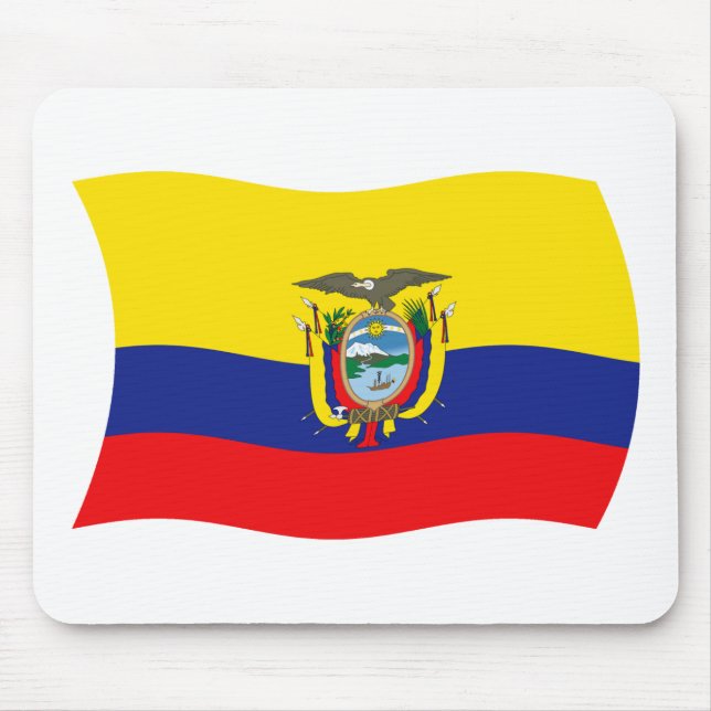 Mousepad Bandeira do Equador (Frente)
