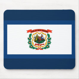 Mousepad Bandeira do Estado da Virgínia Ocidental
