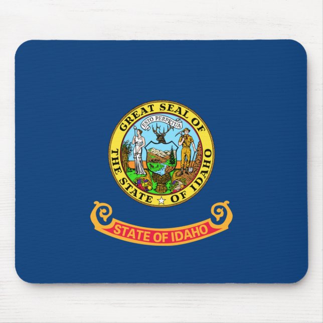 Mousepad Bandeira do Estado de Idaho (Frente)