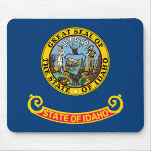 Mousepad Bandeira do Estado de Idaho