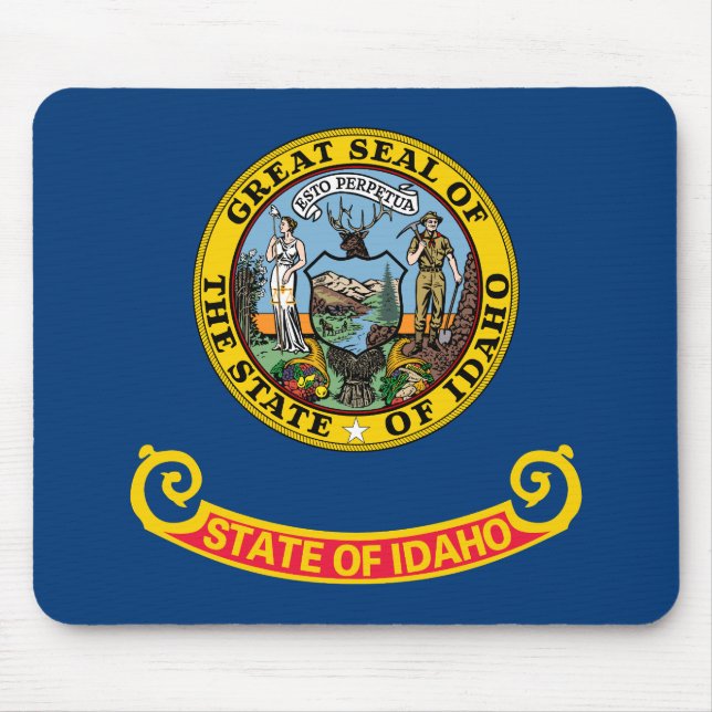 Mousepad Bandeira do Estado de Idaho (Frente)