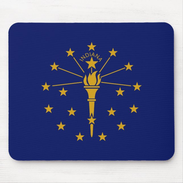Mousepad Bandeira do Estado de Indiana (Frente)