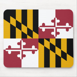 Mousepad Bandeira do estado de Maryland