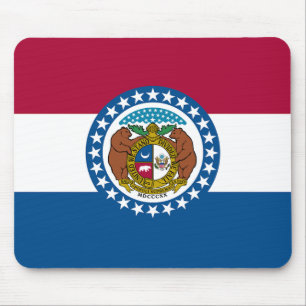 Mousepad Bandeira do estado de Missouri