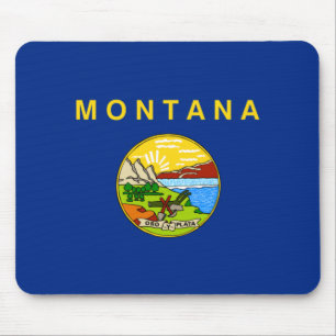 Mousepad Bandeira do Estado de Montana