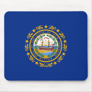 Mousepad Bandeira do Estado de New Hampshire