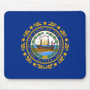 Mousepad Bandeira do Estado de New Hampshire