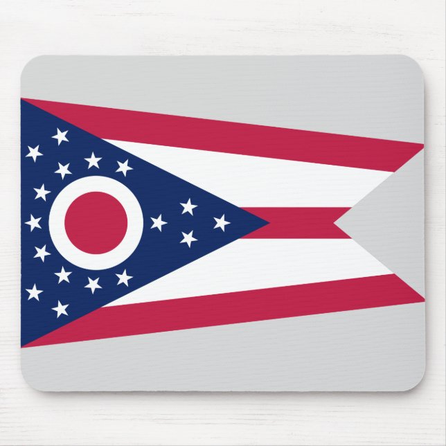 Mousepad Bandeira do Estado de Ohio (Frente)