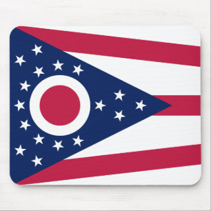 Mousepad Bandeira do Estado de Ohio