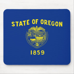 Mousepad Bandeira do Estado de Oregon