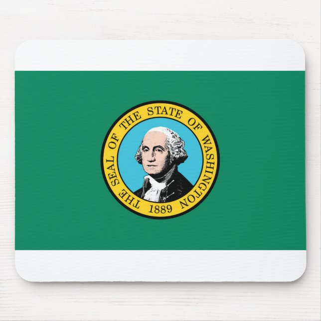 Mousepad Bandeira do Estado de Washington (Frente)