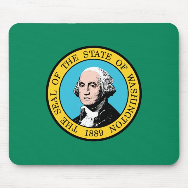 Mousepad Bandeira do Estado de Washington (Frente)