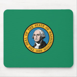 Mousepad Bandeira do Estado de Washington, EUA