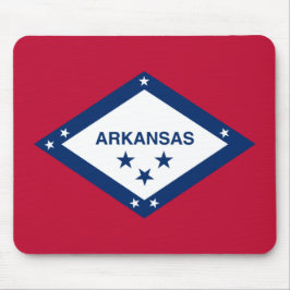 Mousepad Bandeira do estado do Arkansas