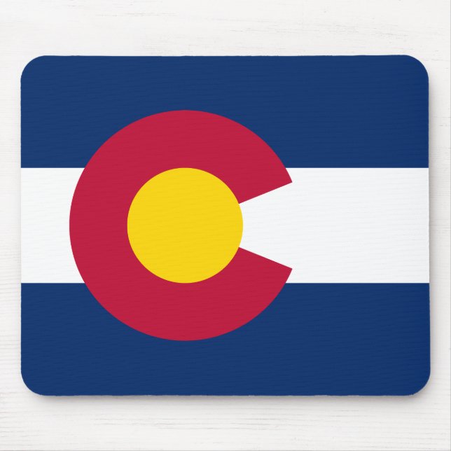 Mousepad Bandeira do Estado do Colorado (Frente)