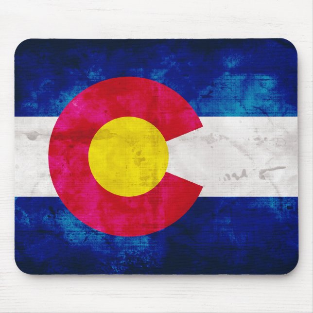 Mousepad Bandeira do Estado do Colorado (Frente)