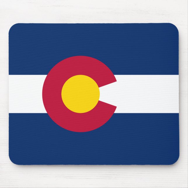 Mousepad Bandeira do Estado do Colorado (Frente)