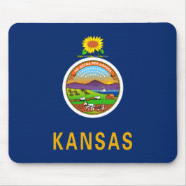 Mousepad Bandeira do Estado do Kansas