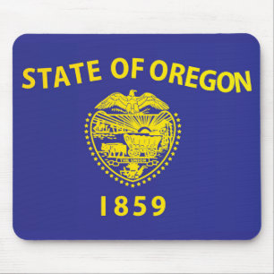 Mousepad Bandeira do Estado do Oregon, EUA