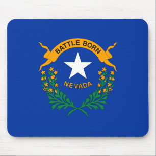 Mousepad Bandeira do Estado Patriótico de Nevada