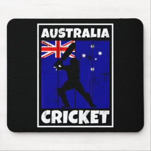 Mousepad Bandeira do Fã de Críquete Australiano da Austráli