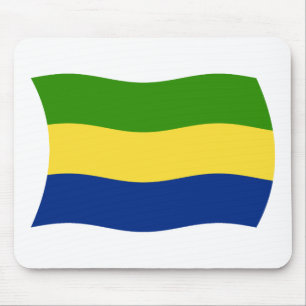 Mousepad Bandeira do Gabão
