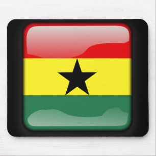 Mousepad Bandeira do Gana