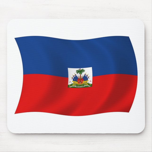 Mousepad Bandeira do Haiti (Frente)